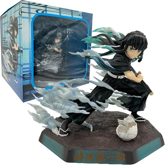 18cm Kimetsu no Yaiba Anime Figure Tokitou Muichirou